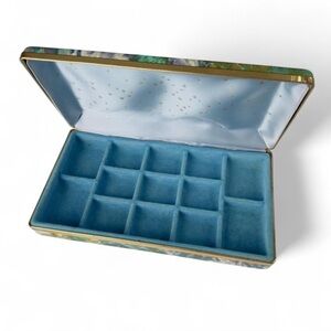 60’s Vintage Mele Floral Travel Jewelry Case